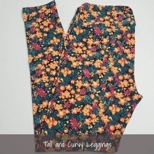 LuLaRoe TC Leggings Floral NEW